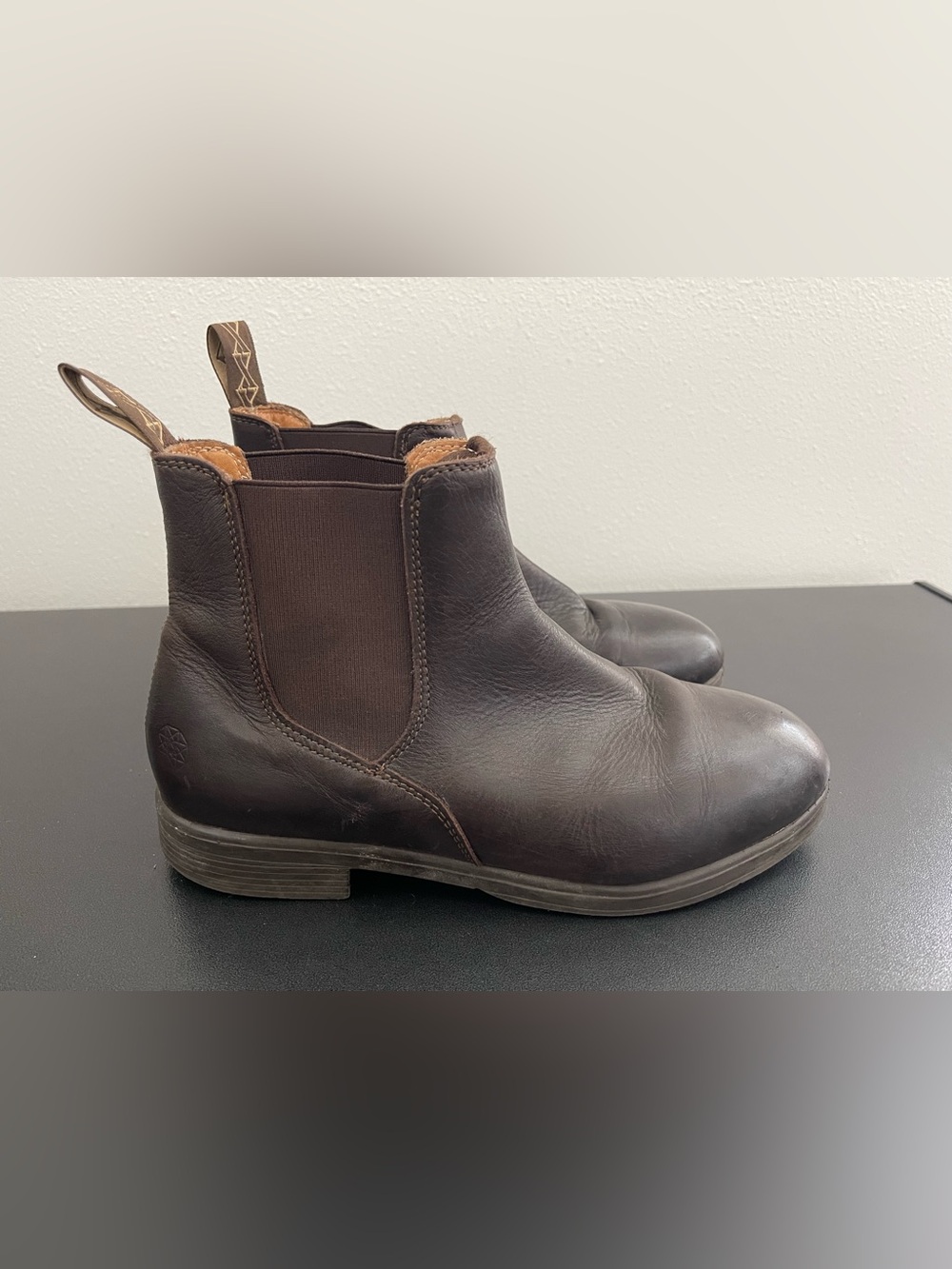 Women’s Xena Workwear Valence SD Chelsea Boot - Dark Brown Leather